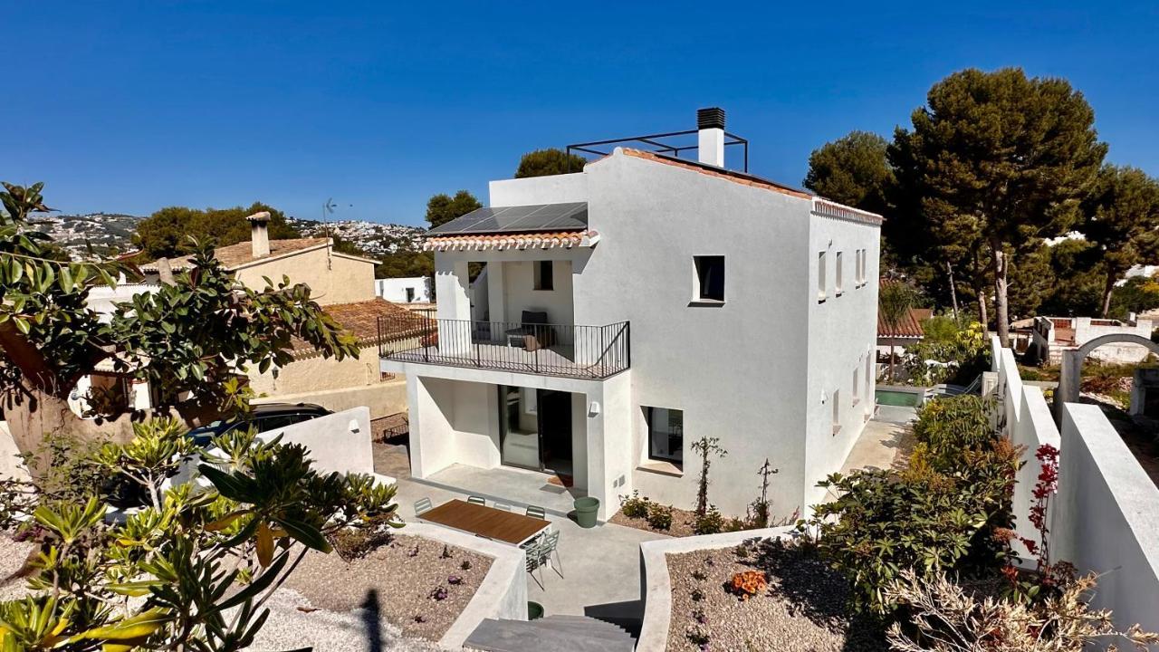 Villa Floris Moraira 500M To Sand Beach Moraira Saturday Arrive-Leave Only エクステリア 写真