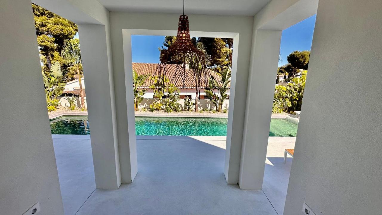 Villa Floris Moraira 500M To Sand Beach Moraira Saturday Arrive-Leave Only エクステリア 写真