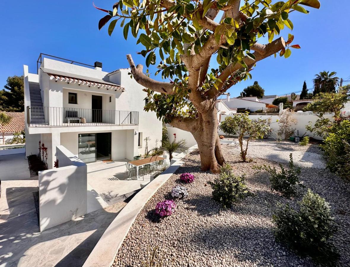 Villa Floris Moraira 500M To Sand Beach Moraira Saturday Arrive-Leave Only エクステリア 写真