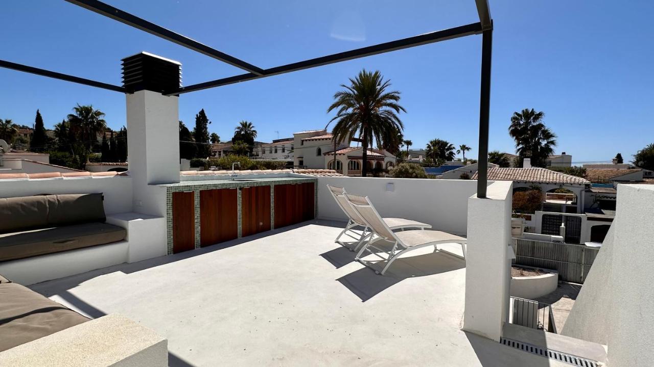 Villa Floris Moraira 500M To Sand Beach Moraira Saturday Arrive-Leave Only エクステリア 写真